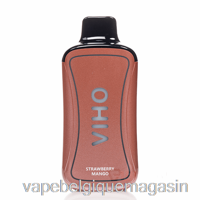 Vape Juice Viho Supercharge 20000 Mangue Fraise Jetable
